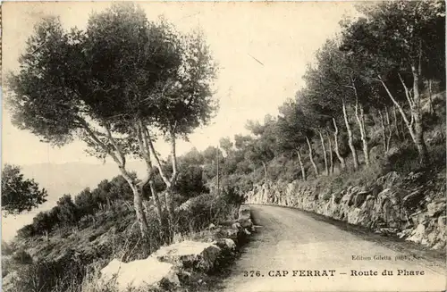 Cap Ferrat, Route du Phare -367434