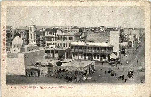 Port Said - Eglise copteu Canal -448846