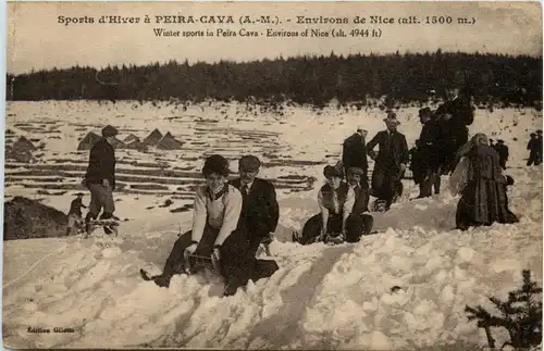 Peira-Cava, Environs de Nice - Wintersports in Peira-Cava -366610