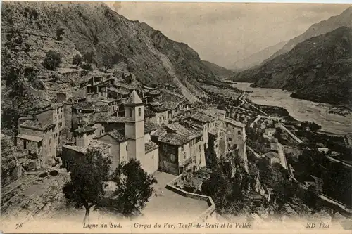 Ligne du Sud, Gorges du Var, Touet de Beuil et la Vallee -366650