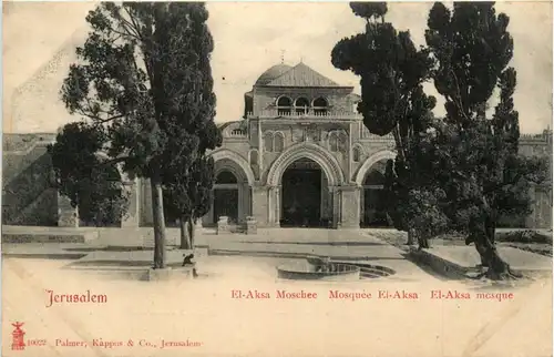 Jerusalem - El-Aksa Moschee -449812