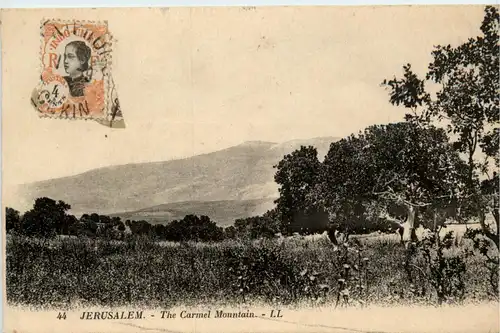 Jerusalem - Carmel Mountain -449822