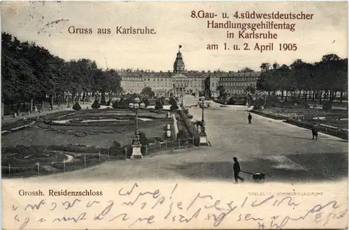 Karlsruhe - Handlungsgehilfentag 1905 -427558