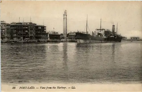 Port Said from the Harbour -448834