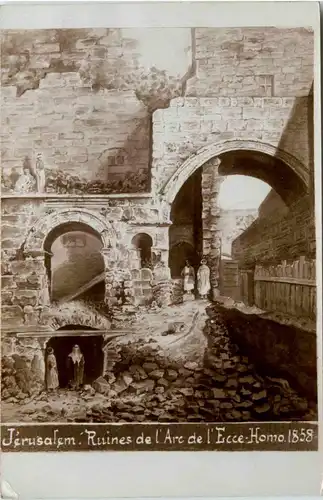 Jerusalem - Ruines de l Arc de L Ecce -449796