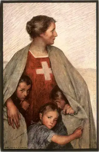 Bundesfeier Postkarte 1917 -427578