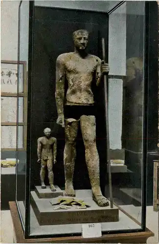 Cairo - Statue Roi Cheops -448954