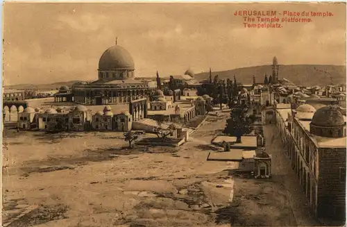 Jerusalem - Tempelplatz -449090