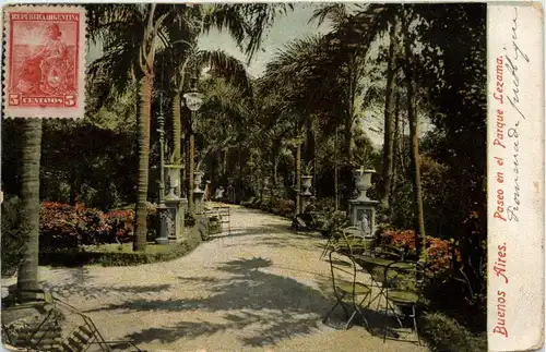 Buenos Aires - Paseo en el Parque Lezama -448748