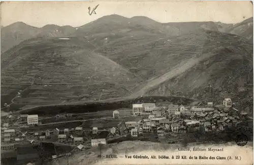 Beuil, Vue generale, de la Halte des Cians -367150