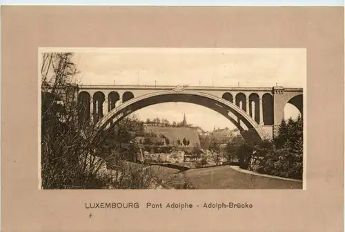 Luxembourg - Pont Adolphe -450116