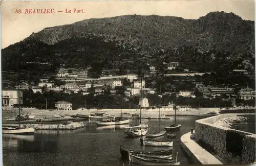 Beaulieu sur Mer, Le Port -367190