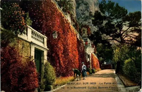 Beaulieu sur Mer, La Petite Afrique et le Boulevard Gordon Bennett Fleur -367230