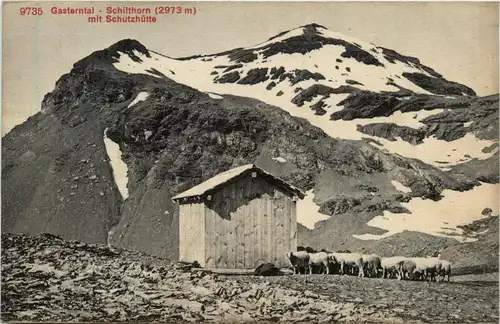 Gasterntal mit Schutzhütte -450322