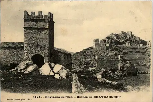 Envorons de Nice, Ruines de Chateauneuf -367430