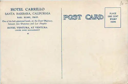 Santa Barbara - Hotel Carrillo -450732