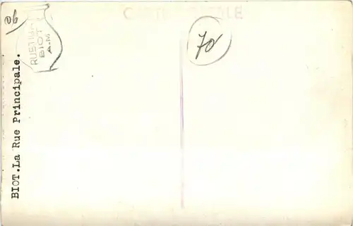 Biot, La Rue principale -367690