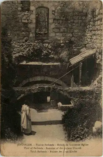 Jerusalem - Piscine Bethesda -449794