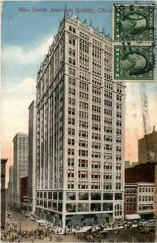 Chicago - New North American Building -450882