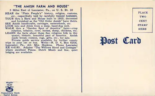 Lancaster - The Amish Farm -449548