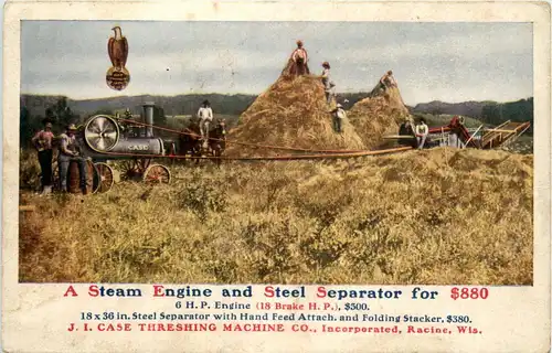 Werbung - Steam Engine and Steel Seperator -450896