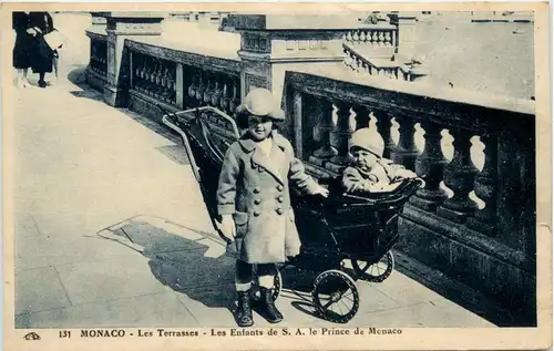 Monaco - Les Enfants le Prince de Monaco -428936