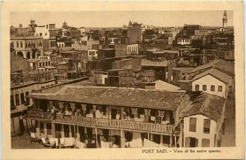 Port Said - Native quarter -448804