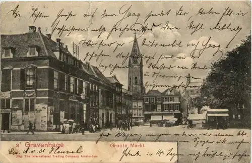 s-Gravenhage - Groote Markt -428976