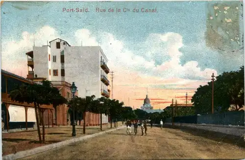 Port Said - Rue de la Cie du Canal -448844