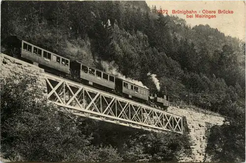 Brünigbahn bei Meiringen -451392