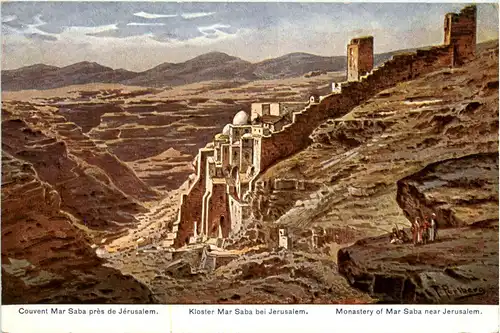 Jerusalem - Kloster Mar Saba -449828