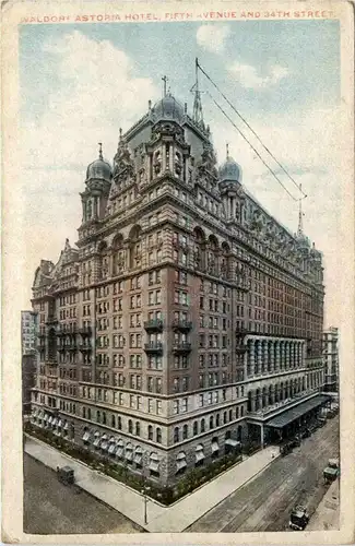 New York - Waldorf Astoria Hotel -450846