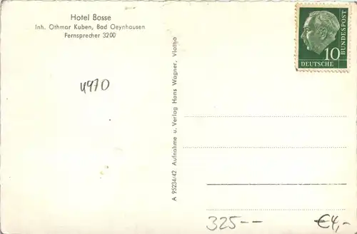 Bad Oeynhausen - Hotel Bosse -451950