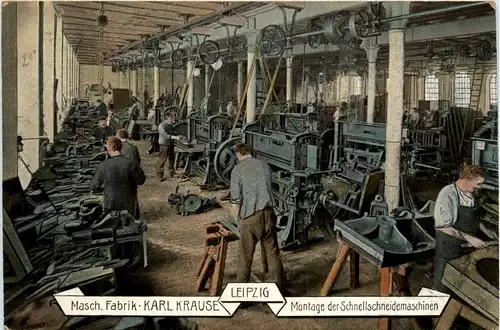 Leipzig - Masch. Fabrik Karl Kruse -452088