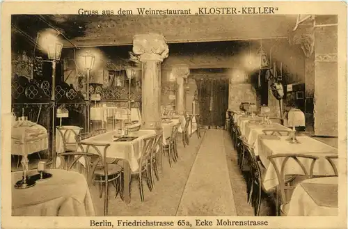 Berlin - Weinrestaurant Kloster Keller -452032