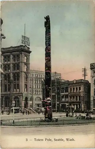 Seattle - Totem Pole -450828