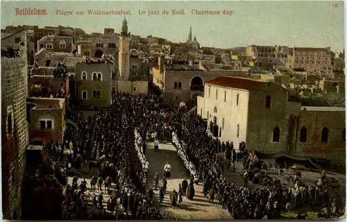 Bethlehem - Pilger am Weihnachtsfest -449864