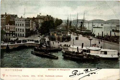 Rotterdam - Boompjes en Maasgezicht -451154