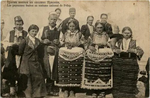 Serbes en costume national de Prilep -449964