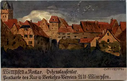 Wimpfen - Hohenstaufentor -451864