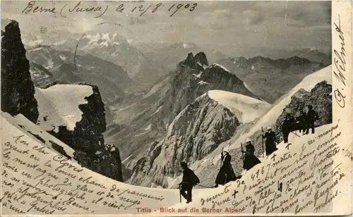 Titlis - Blick auf die Berner Alpen -452964