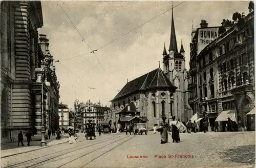 Lausanne - Place St. Francois -453004