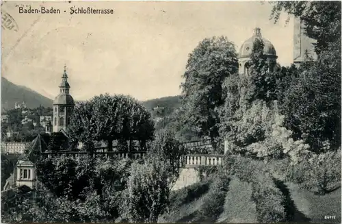 Baden-Baden - Schlossterasse -452340