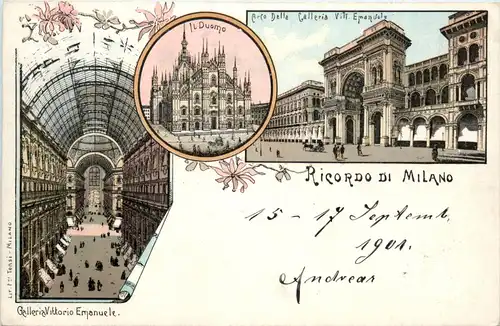 Ricordo di Milano - Litho -74022