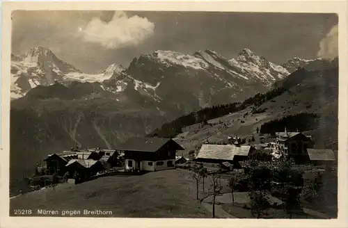 Mürren gegen Breithorn -451806