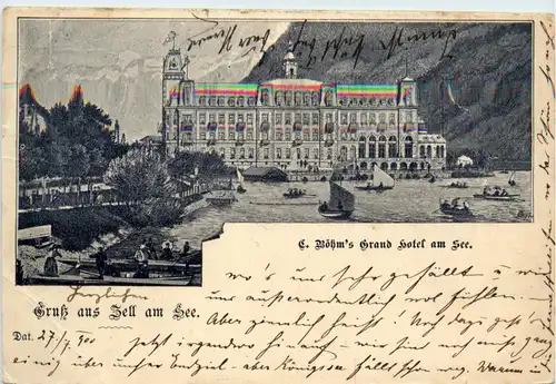 Gruss aus Zell am See - Böhms Grand Hotel -74162