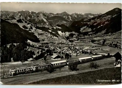 Zweisimmen - Eisenbahn -452618
