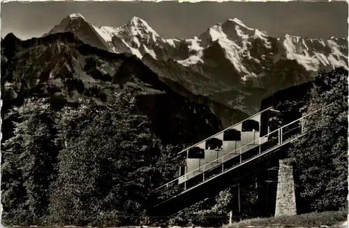 Drahtseilbahn - Interlaken-Harderkulm -452656