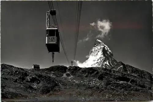 Zermatt Luftseilbahn Schwarzsee -453404