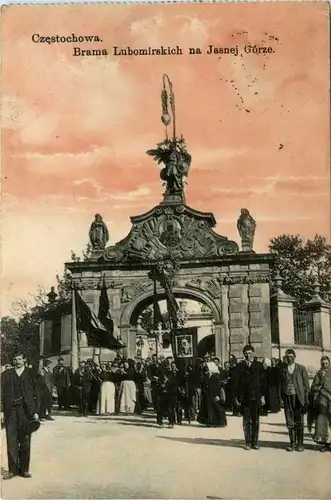 Czestochowa - Brama Lubomirskich na Jasnej Gorze - Poland -451004